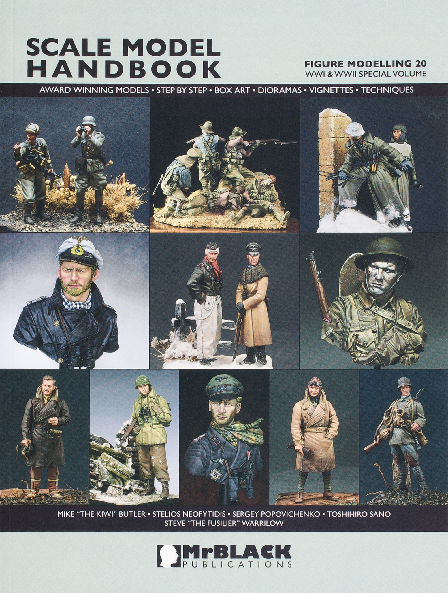 Book review of Scale Model Handbook, Figure Modeling 20 WWI & WWII