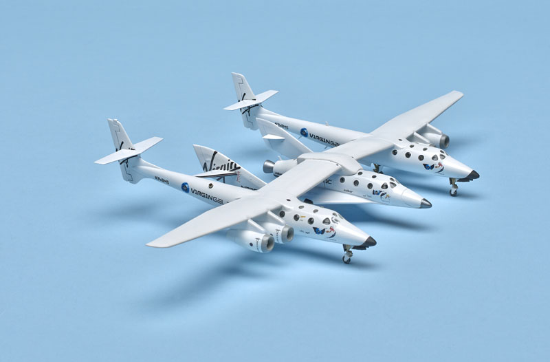 revell germany 1 144 scale spaceshiptwo and whiteknighttwo