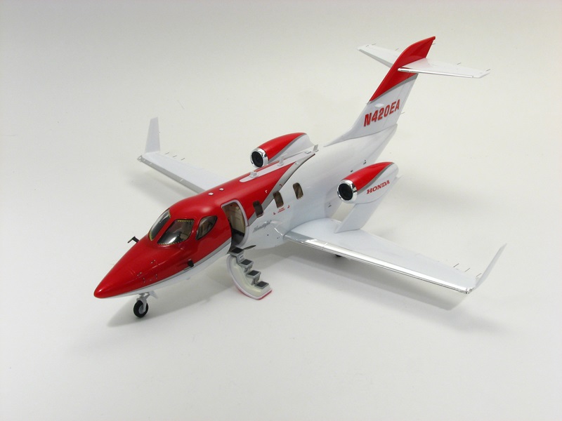 Build Review Of The Ebbro Hondajet Ha 420 Scale Model Kit