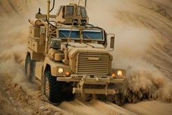 buffalo mine-protected clearance vehicle