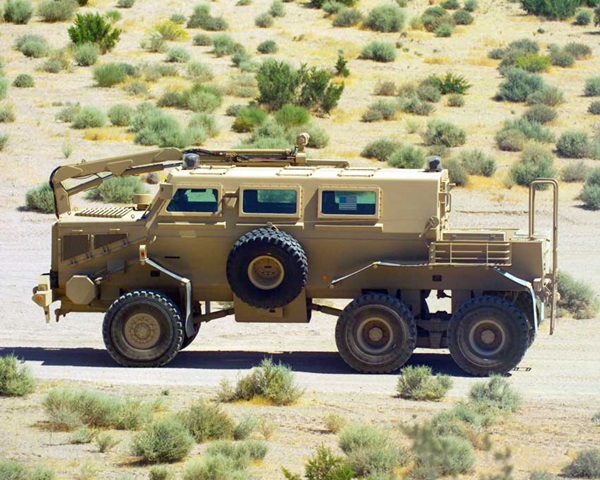 buffalo mine-protected clearance vehicle