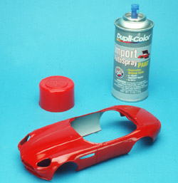 Using Automotive Paint On Your Models Finescale Modeler Magazine If You Ve Ever Visited An Auto Parts Probably Spotted A Whole Section Of Automotive Touch Up Paint In Spray Cans They Re Car Paints