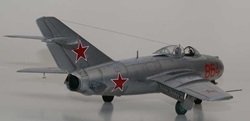 tamiya's MiG-15 mike mikolasek