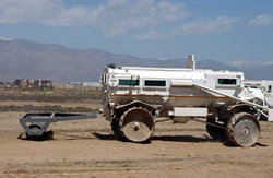 buffalo mine-protected clearance vehicle