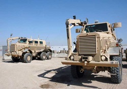 buffalo mine-protected clearance vehicle
