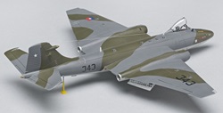 Airfix 1/72 scale English Electric Canberra PR.9 aircraft