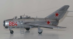 tamiya's MiG-15 mike mikolasek