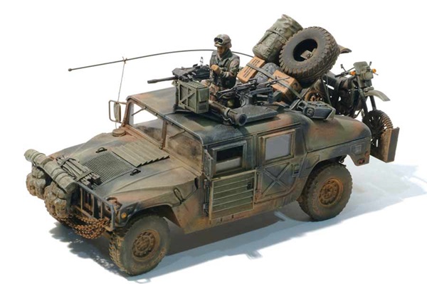 FineScale Modeler magazine - Tamiya 1/35 scale Humvee